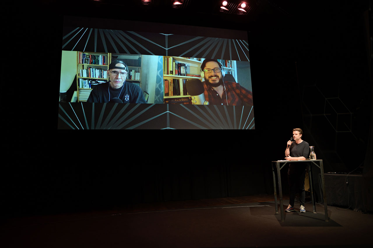 Todd McGowan and Ryan Engley's remote keynote during IMPAKT Festival 2022
