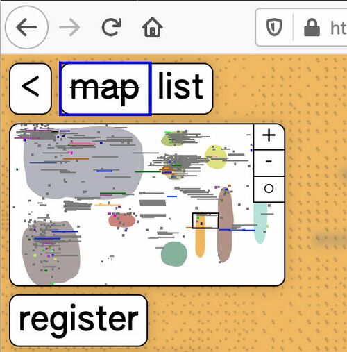 Map view of the navigation